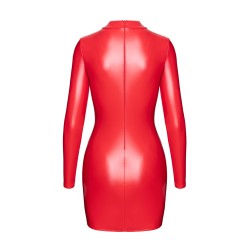 Mini robe Bombshell F367 - Noir Handmade