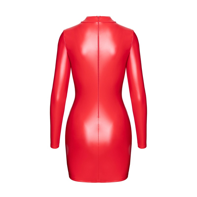 Mini robe Bombshell F367 - Noir Handmade