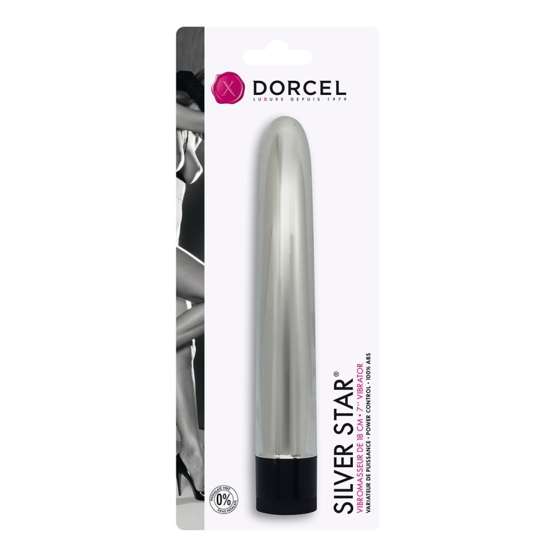 Vibromasseur Silver Star Dorcel – lisse et efficace