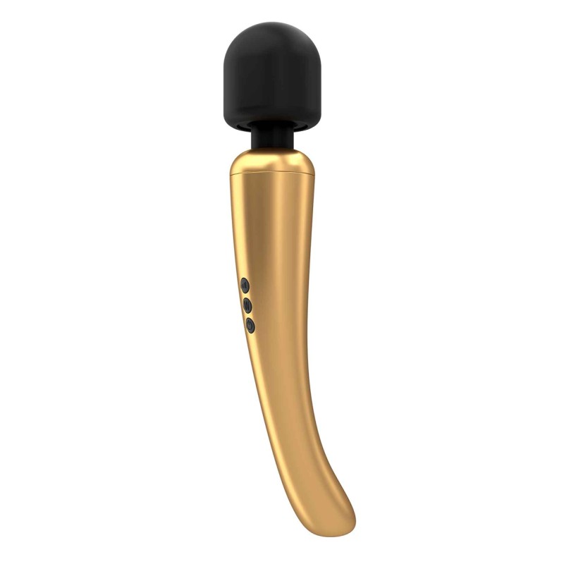 Dorcel Megawand Gold - Stimulateur clitoridien rechargeable 20 modes vibration