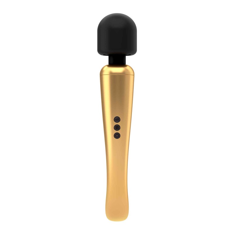 Dorcel Megawand Gold - Stimulateur clitoridien rechargeable 20 modes vibration