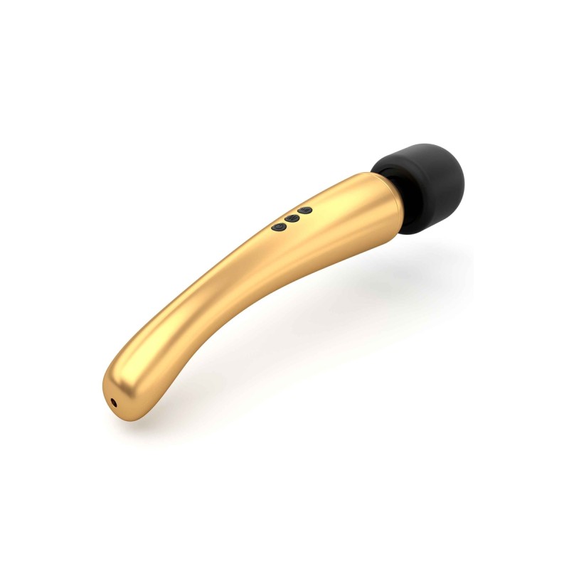 Dorcel Megawand Gold - Stimulateur clitoridien rechargeable 20 modes vibration
