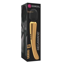 Dorcel Megawand Gold - Stimulateur clitoridien rechargeable 20 modes vibration