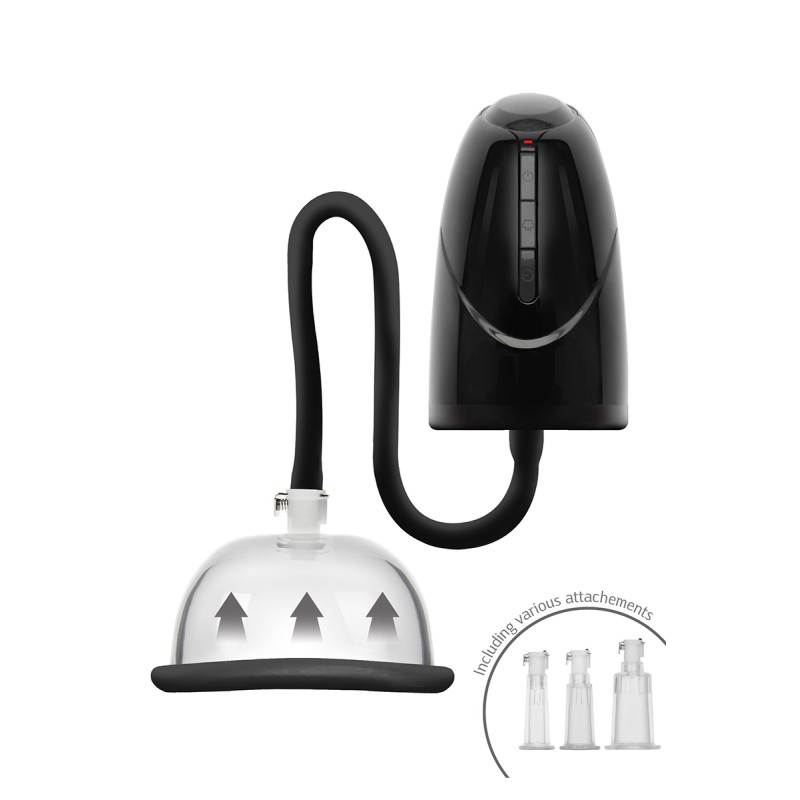 Pompe à vagin She.E.O rechargeable USB – 3 vitesses et 4 embouts