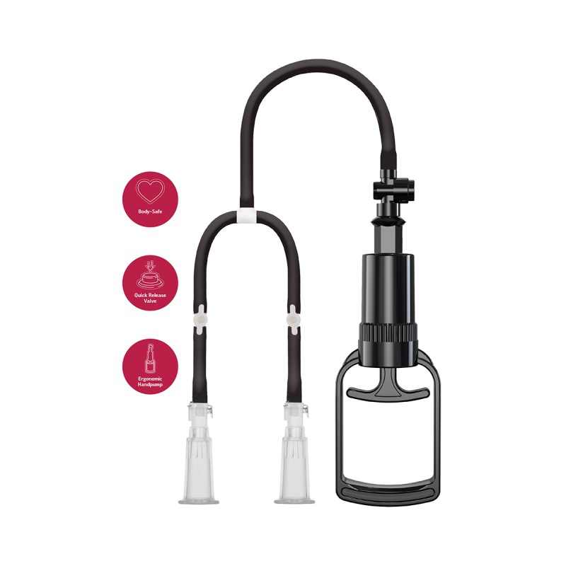 Pompe à tétons manuelle She.E.O - stimulation intensifiée