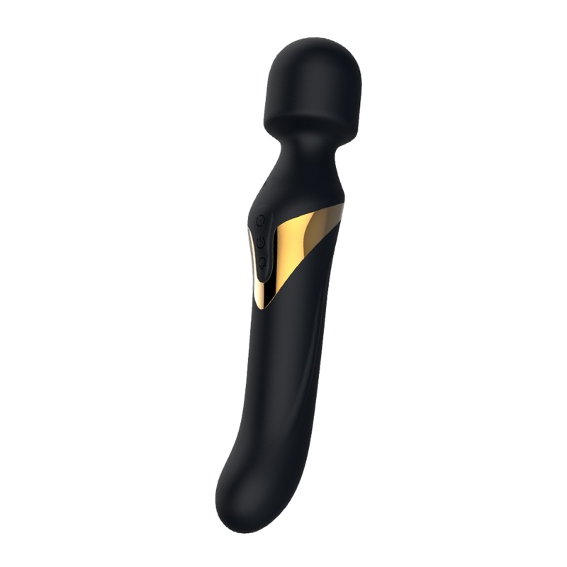 Vibromasseur Dual Orgasms Gold Dorcel – stimulation clitoridienne