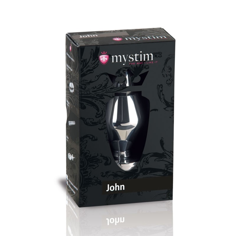 Plug électro-stimulation John L - Mystim