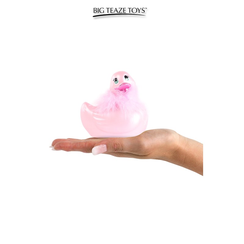 Mini canard vibrant Duckie Paris rose 7 modes