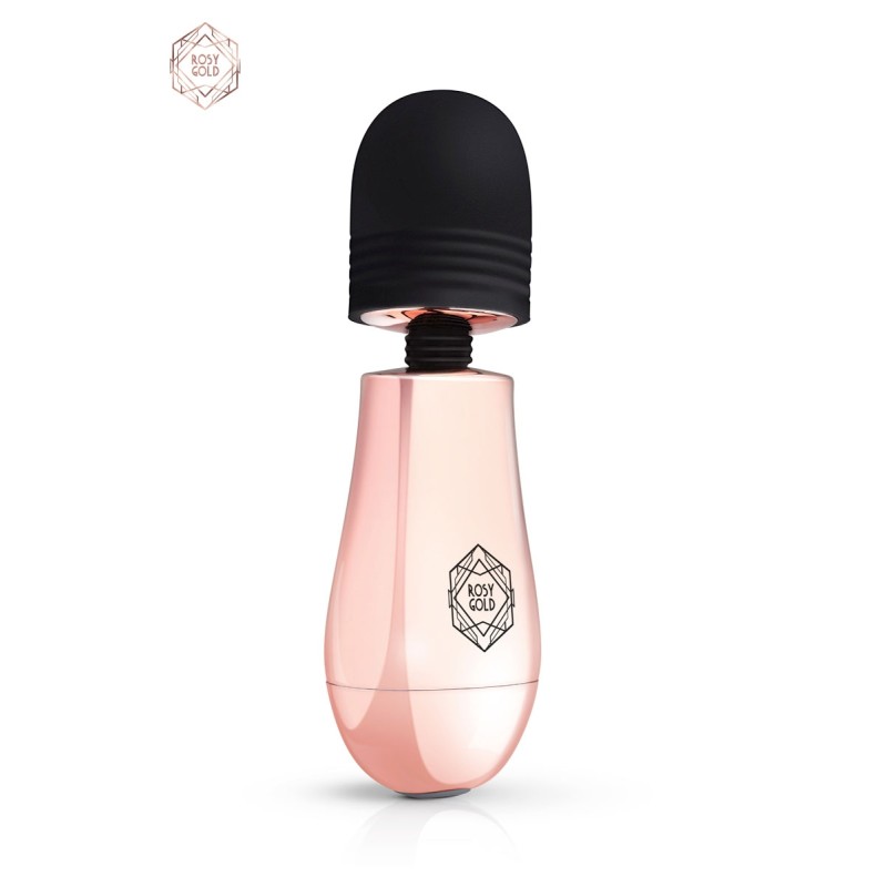 Mini Massager Rosy Gold - vibromasseur compact et puissant 10 vitesses USB