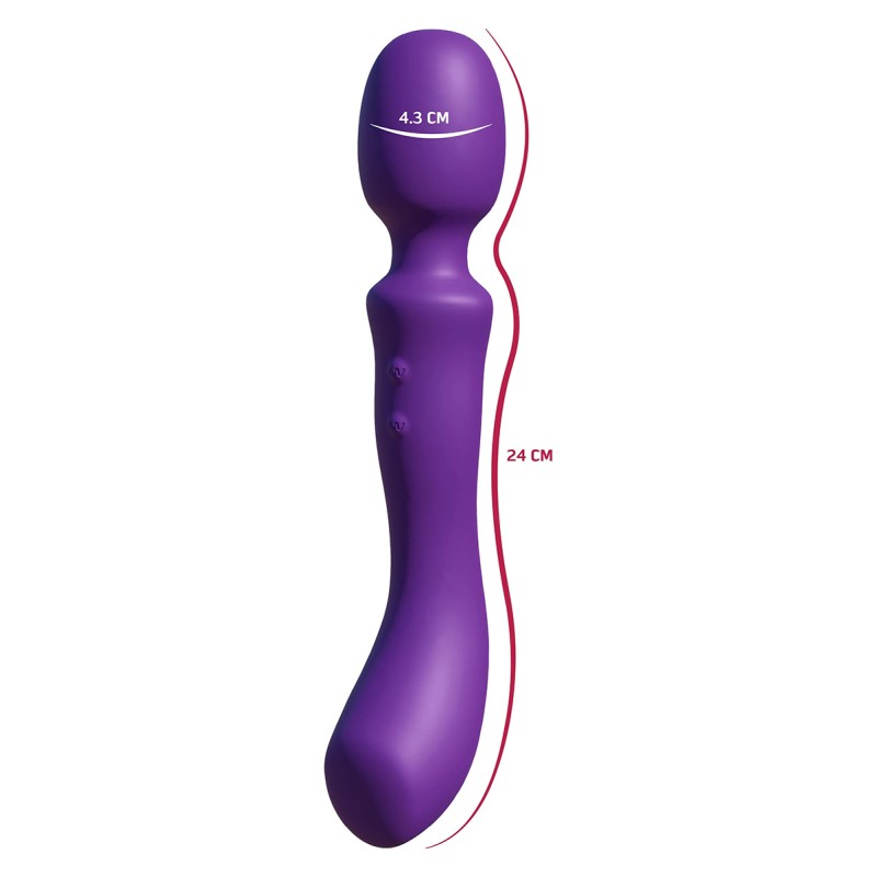 Vibromasseur 2 en 1 She.E.O – stimulation clitoridienne et point G