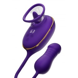 She.E.O stimulateur clitoridien et anal multifonction – double vibration