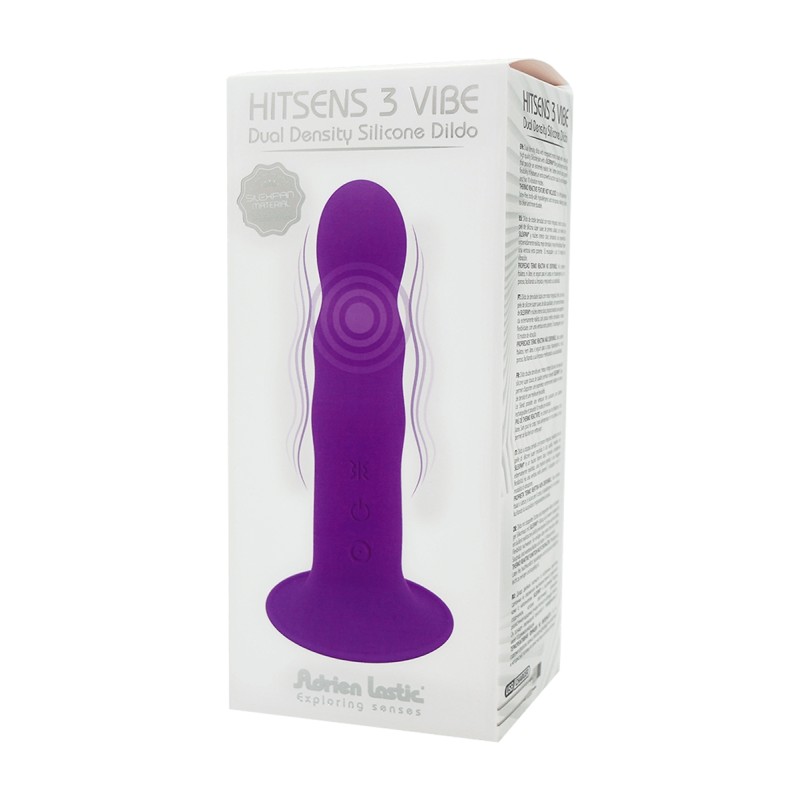 Vibromasseur Hitsens 3 Adrien Lastic double densité rechargeable