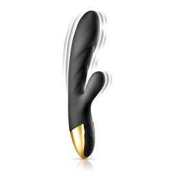 My Queen 2 Black Empire - Vibromasseur Rabbit chauffant 10 modes stimulation