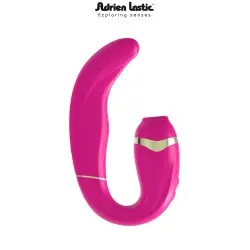 My-G rose Adrien Lastic – double stimulateur clitoridien et vaginal