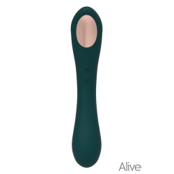 Quiver vert Alive – Double stimulateur succion et vibrations