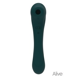 Quiver vert Alive – Double stimulateur succion et vibrations