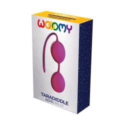 Boules de Kegel Taradiddle Wooomy - silicone doux