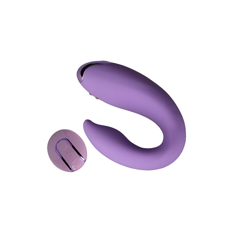 Vibro pour couples PleasureBerry violet - FairyGasm