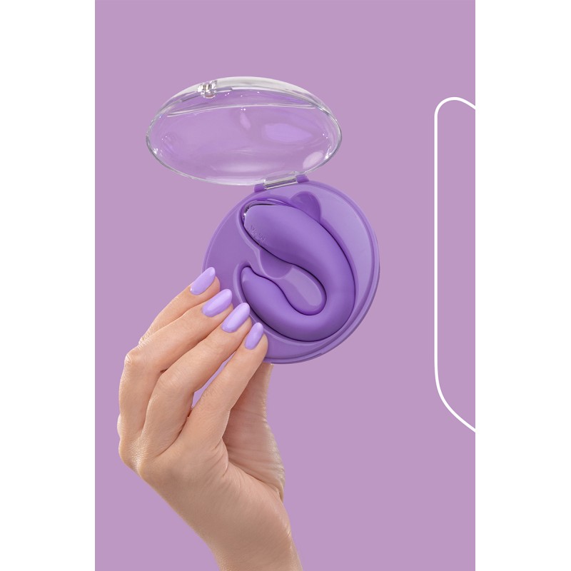 Vibro pour couples PleasureBerry violet - FairyGasm