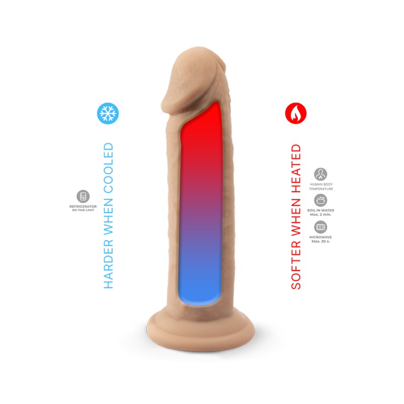Gode Real Skin Model 2 flesh 15,4 cm - SilexD