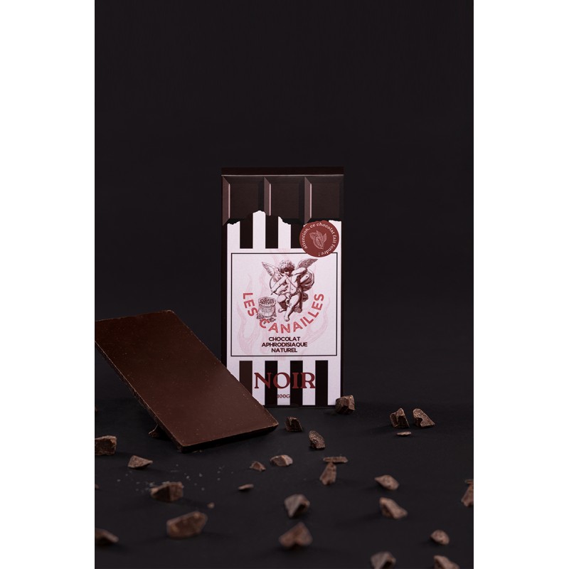 Chocolat noir - Tablette 100g - Les canailles