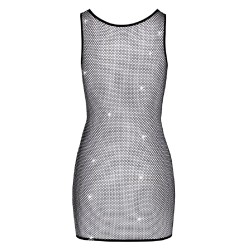 Mini robe maille et strass - Cottelli PARTY