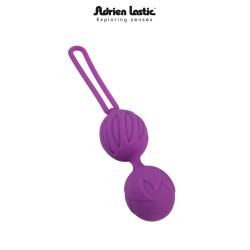 Geisha Balls Small violette Adrien Lastic - silicone ultra doux