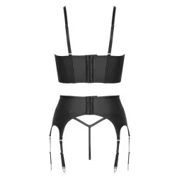 Ensemble lingerie 3 pièces avec porte-jarretelles - Cottelli PARTY