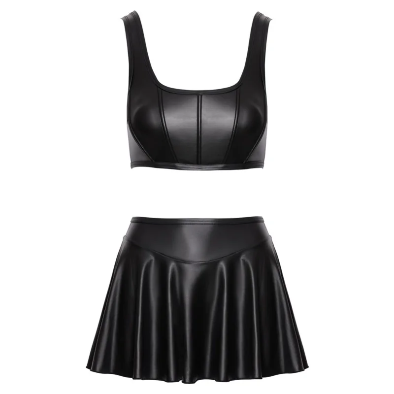 Ensemble top bustier court et mini-jupe - Cottelli PARTY