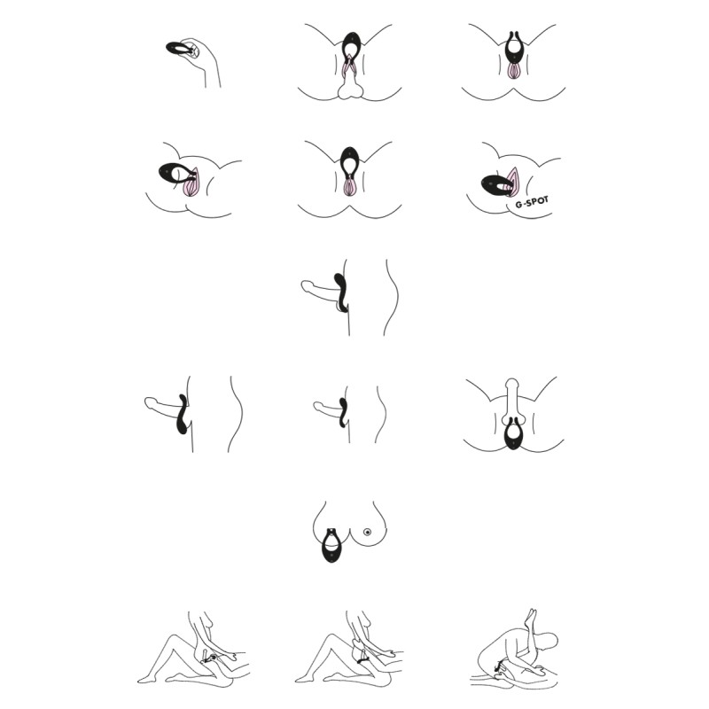 Stimulateur couple Endless Joy rose Satisfyer – 14 modes