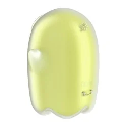 Satisfyer Glowing Ghost Yellow - Stimulateur clitoridien sans contact lumineux 11 modes