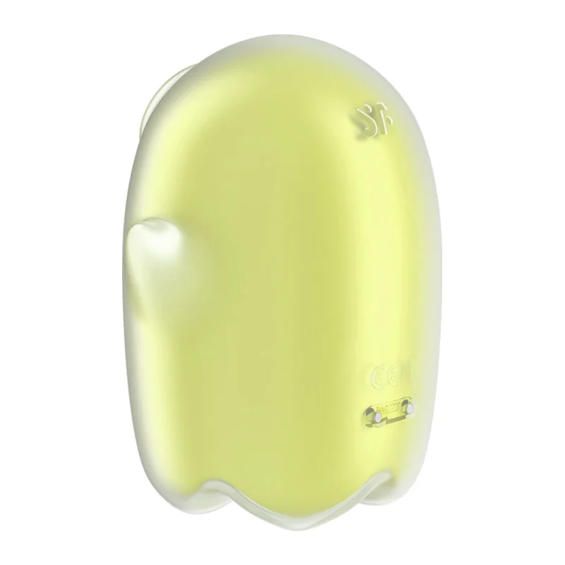 Satisfyer Glowing Ghost Yellow - Stimulateur clitoridien sans contact lumineux 11 modes