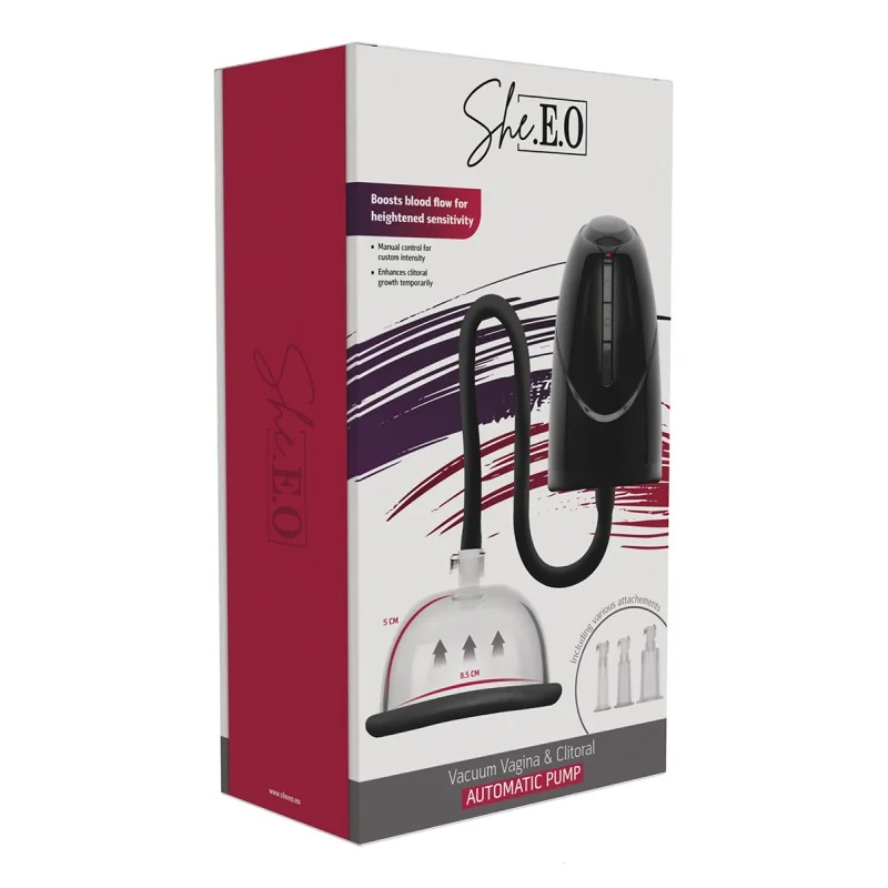 Pompe à vagin et clitoris automatique - She.E.O