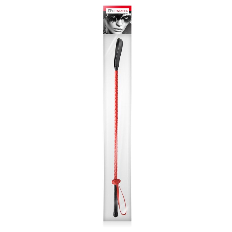 Cravache noir et rouge - Fetish Tentation