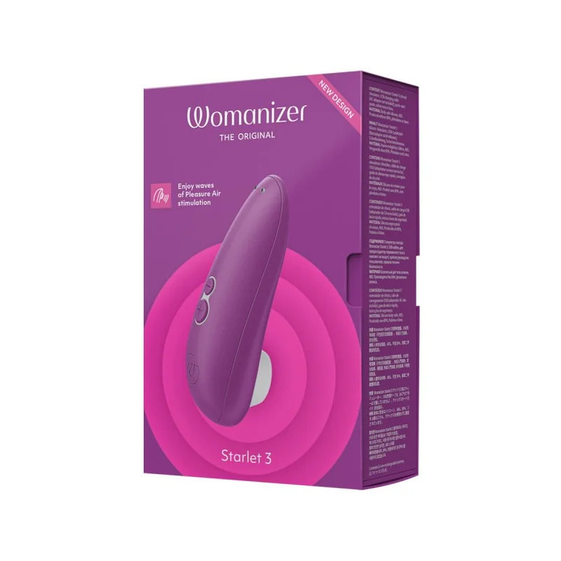 Womanizer Starlet 3 violet – stimulateur clitoridien compact Pleasure Air