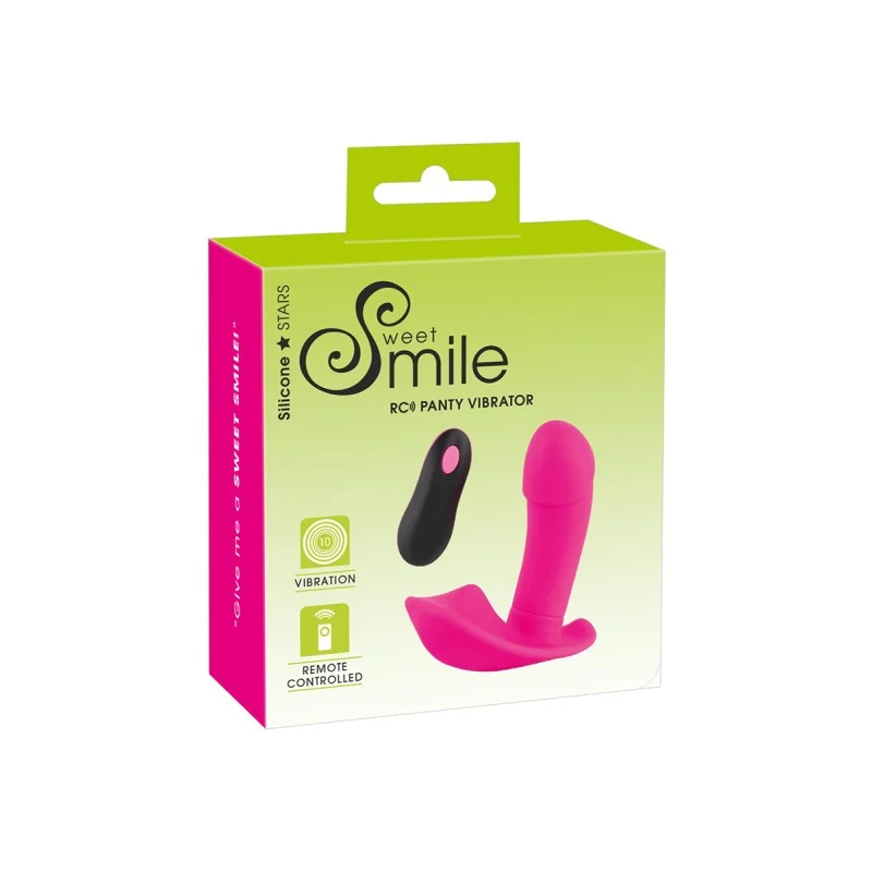 Vibromasseur de culotte Sweet Smile - 10 modes de vibration