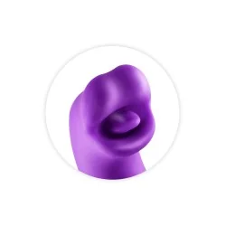 Vibromasseur rabbit 3-en-1 Kissy violet Yoba - stimulation multizone