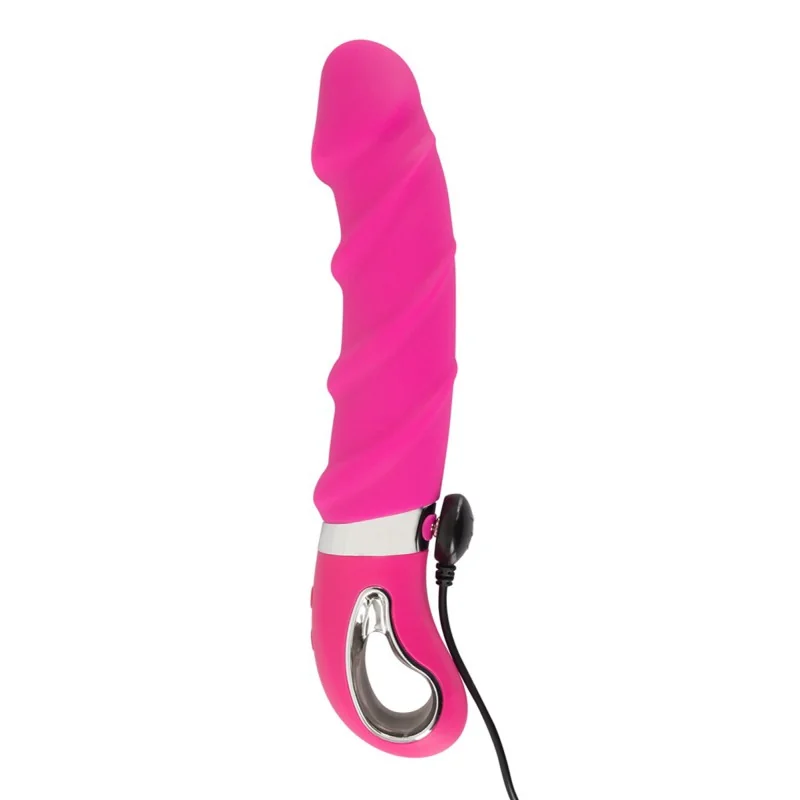 Vibro chauffant rechargeable 22,8 x 4 cm - Sweet Smile