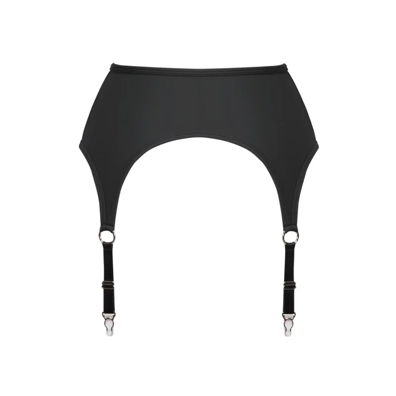 Porte-jarretelles noir mat - Cottelli LINGERIE