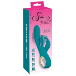 Vibro Rabbit avec va-et-vient et stimulation point G - Sweet Smile