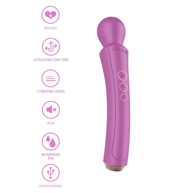 Vibromasseur The Curved Wand - Xocoon
