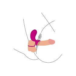 Anneau stimulateur vibrant pour couple - Xocoon