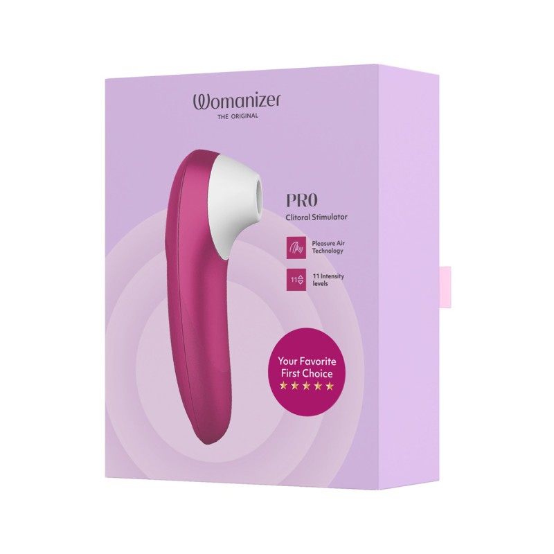Stimulateur clitoridien Womanizer Pro rose