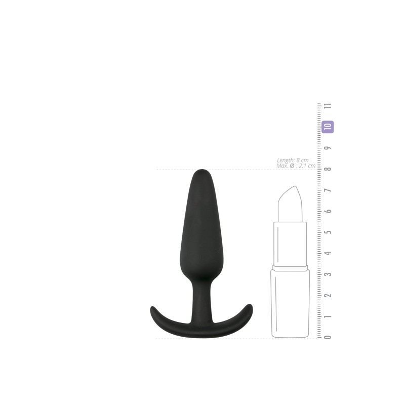 Mini plug Anchor silicone 8 x 2,1 cm - Easytoys