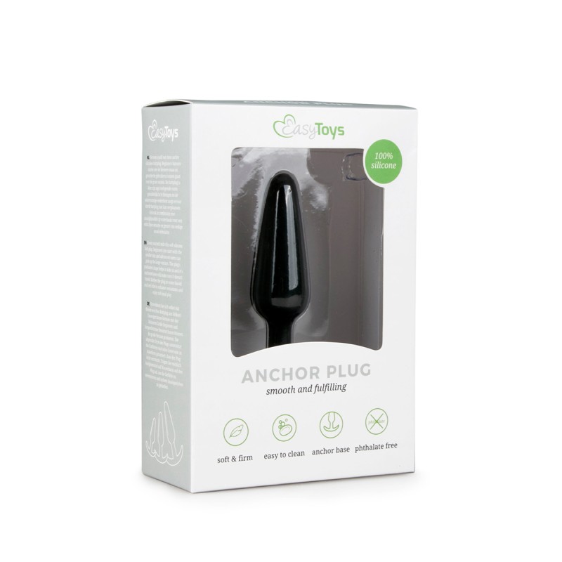 Mini plug Anchor silicone 8 x 2,1 cm - Easytoys