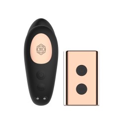 Vibro pour couple C-Shape - Rosy Gold