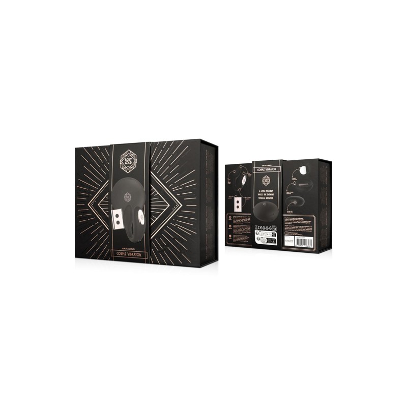 Vibro pour couple C-Shape - Rosy Gold