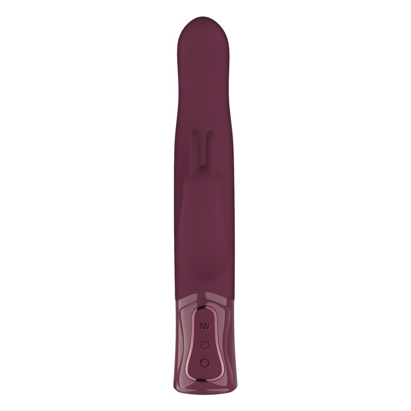 Vibro Rabbit rotatif triple stimulation XXL - She.E.O