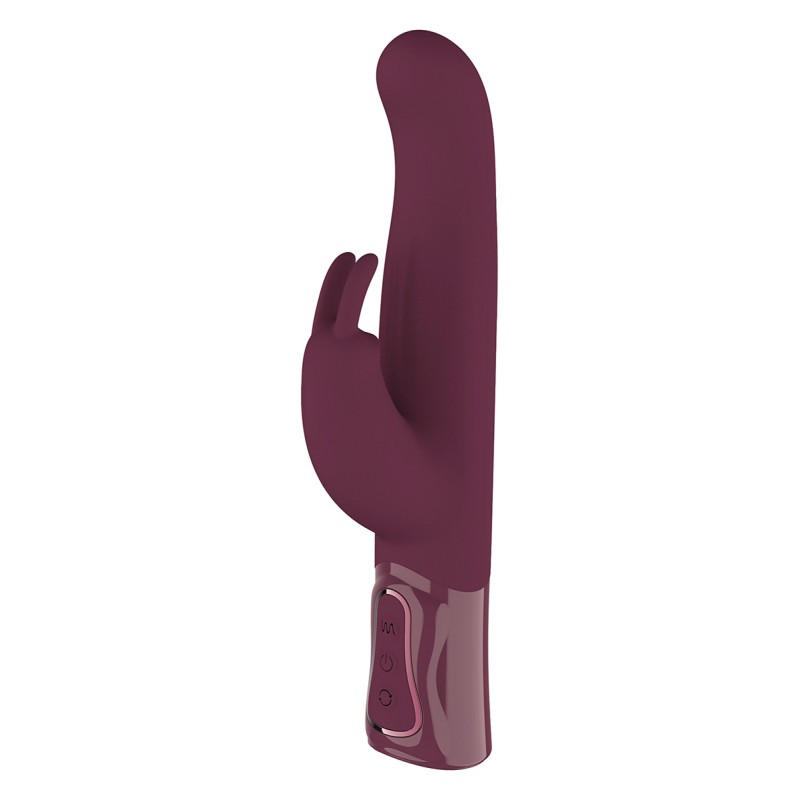 Vibro Rabbit rotatif triple stimulation XXL - She.E.O