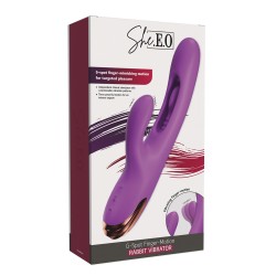 Vibro Rabbit mouvement caressant point G - She.E.O